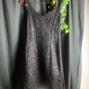 Expo Night Little Black Lace Dress​